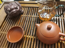 百年利永 宜興手工紫砂茶寵擺件原礦紫泥金蟾茶玩蟾蜍功夫茶具配件錢多多 紫泥 曬單實(shí)拍圖