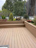 耐堅塑木地板戶(hù)外露臺木塑地板室外防腐木pvc塑料地板陽(yáng)臺庭院花園板 共擠條紋款/柚木色/25厚 【4米一根】 曬單實(shí)拍圖