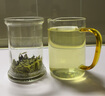 莫膩 玻璃茶壺套裝花茶壺泡茶壺小號茶水分離沖茶器紅茶壺玻璃茶具 單壺(加四杯) 曬單實拍圖