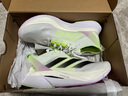 阿迪達斯 （adidas）男鞋子 秋季新款ADIZERO BOSTON 波士頓12透氣緩震競速跑步鞋 極光墨水藍/金屬銀/脈沖酸橙綠 43 曬單實拍圖