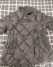 雅格羅伊千金風(fēng)羽絨服短款修身輕薄羽絨服女白鴨絨修身收腰顯瘦2024年新款 黑色 M 100-110斤 曬單實拍圖