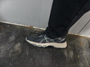 亞瑟士ASICS男鞋跑步鞋透氣緩震運動鞋越野跑鞋 GEL-VENTURE 6 黑灰色 42.5 曬單實拍圖