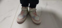 回力童鞋儿童运动鞋2023夏季新款女童跑鞋时尚高帮网面轻便男童休闲鞋 白色（春款） 28码鞋内长约18.5cm 实拍图