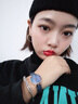 奧尼卡女歐美表英國女士手表時尚簡約玫瑰金鋼帶鑲鉆白貝母腕表石英表 白色貝母面 28mm 曬單實拍圖