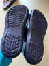 回力（Warrior）人字拖鞋男士沙灘鞋輕便舒適塑膠男鞋顆粒按摩拖鞋男 藍色 40 曬單實(shí)拍圖