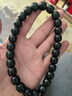 念道帝王綠菩提根手串手持佛珠手鏈男女文玩把玩菩提籽老型桶珠 菩提根手持27顆 12*11mm 曬單實(shí)拍圖