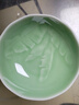 龍泉青瓷小號(hào)菜碟家用火鍋調(diào)料味碟蘸醬料碟陶瓷創(chuàng)意醬油碟醋碟小吃碟子 梅子青【單個(gè)】 4英寸 曬單實(shí)拍圖