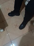 卡帝樂(lè)鱷魚(yú)牛皮男士皮鞋軟皮軟底冬季加絨保暖皮棉鞋防滑防水中老年人爸爸鞋 黑色 43 曬單實(shí)拍圖