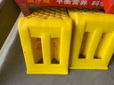 愛(ài)駕寶便攜式汽車防溜車三角木止退器貨車橡膠輪胎止滑器塑料停車楔墊塊 曬單實(shí)拍圖