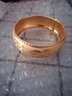 金色結(jié)婚手鐲薄軟款永結(jié)同心龍鳳手鐲女結(jié)婚首飾新娘飾品鐲子 永結(jié)同心 曬單實拍圖