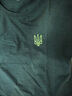 CEENIUTryzub:Ukrainian:烏克蘭短袖T恤男女寬松休閑夏裝 軍綠小圖 M 曬單實(shí)拍圖