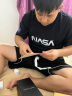 WHIM NASA短袖t恤男女士夏季套装男潮流宽松半袖衣服运动休闲情侣装高级感 黑色+3302黑色 L（125-150斤） 晒单实拍图