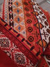 瑞玻爾民族風(fēng)圍巾超大防曬披肩夏季薄款外搭絲巾女士百搭海邊紗巾沙灘巾 紅色民族風(fēng) 195*95cm左右 曬單實(shí)拍圖