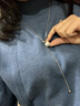 締晶輕奢毛衣鏈女士掛件生日禮物送女朋友配飾長款項(xiàng)鏈高級感秋冬套裝 TL167精選毛衣鏈3條裝 曬單實(shí)拍圖