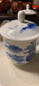 鵬博陶瓷景德鎮手繪釉下青花茶杯陶瓷辦公杯帶蓋會(huì )議室水杯喝茶杯私人定制 梅鶴爭春 曬單實(shí)拍圖