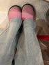 真維斯（Jeanswest）牛仔褲女春夏季寬松直筒闊腳褲女高腰彈力直筒褲子女士休閑長(zhǎng)褲 復(fù)古藍(lán)【長(zhǎng)褲】 L 曬單實(shí)拍圖