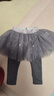 巴拉巴拉童裝兒童褲子加絨女童甜美網(wǎng)紗裙褲秋冬長(cháng)褲文藝表演服潮 淺灰20006 90 曬單實(shí)拍圖