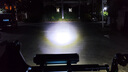 ACRUNU自行車(chē)夜騎燈 強(qiáng)光手電筒 USB充電防水前車(chē)燈 山地車(chē)燈 騎行裝備 旗艦版-EOS640-雙底座 四種模式 曬單實(shí)拍圖