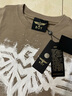 BOY LONDON【后啟示錄】潮牌短袖春夏情侶款老鷹印花T恤N01003 咖啡 XS 曬單實(shí)拍圖