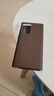 錦灝 三星Note20 Ultra手機套真皮智能休眠視窗翻蓋note20全包防摔保護殼商務(wù)高檔簡(jiǎn)約薄 三星Note20 Ultra 頭層牛皮【深褐色】 曬單實(shí)拍圖