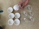 【采銷(xiāo)推薦】到手6只耐熱玻璃小茶杯高白瓷品茗茶杯茶具主人杯 反口小茶杯-純白40ml6只 曬單實(shí)拍圖
