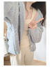 蕓玫兒（yunmeier）衛(wèi)衣女士2025年秋冬季新款套裝秋冬女裝溫柔奶系穿搭一整套法式桔 套裝 L 曬單實(shí)拍圖