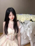 唐努烏（Tang Nu wu）Lolita十字姬 暗黑哥特doll洛麗塔掛脖連衣裙正 生成色 M 【90-115斤】 曬單實(shí)拍圖