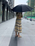 艾斗智能雨傘電動(dòng)傘德國紅點(diǎn)設計大獎反向傘全自動(dòng)車(chē)載雨傘防曬太陽(yáng)傘 電動(dòng)傘反向—105cm星空黑8骨 曬單實(shí)拍圖