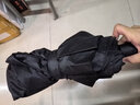 麗梵爾超大號手動雨傘男加固抗風(fēng)傘511雨傘黑膠防曬晴雨傘兩用折疊傘 125CM雙層黑色(2到3人用) 10骨 曬單實(shí)拍圖