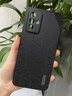 錢(qián)科適用OPPO A93S手機殼防摔防滑鏡頭保護全包邊素皮殼PFGM00輕薄商務(wù)防指紋樹(shù)紋皮革保護套 一體防塵網(wǎng)+鏡頭保護【黑色】OPPO A93S 曬單實(shí)拍圖