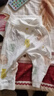 OAK FAMILY新生兒連帽連體衣寶寶長(zhǎng)袖純棉毛衫嬰兒衣服爬服秋冬 橡皮粉 90cm 曬單實(shí)拍圖
