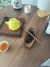 匠之典作胡桃木茶則茶撥三件套禪意實木賞茶荷六君子茶具配件 一舟茶則兩件套（胡桃木） 曬單實拍圖