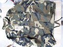 AK ARMY 純棉阿美咔嘰M65迷彩坦克服工裝夾克男工裝機(jī)車男士外套春秋季款 M草原迷彩 L 曬單實(shí)拍圖