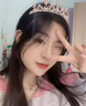 妖嬈貓公主皇冠頭飾女生日發(fā)箍發(fā)飾女結(jié)婚拍照寫真生日禮物女生送女朋友 曬單實拍圖