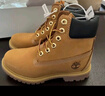 添柏嵐（Timberland）踢不爛女鞋戶外休閑防水耐磨牢固耐穿經(jīng)典大黃靴10361 小麥色 8 曬單實(shí)拍圖