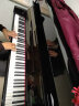 星海钢琴E系列118 120 123家用儿童成人考级演奏立式钢琴德国进口配件 120cm 88键 黑色 实拍图