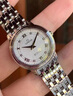 【二手95新】歐米茄女表 碟飛系列27.4MM表徑間金鑲鉆貝母盤(pán)石英女士手表二手奢侈品腕表 424.10.27.60.52.002絲綢灰針 曬單實(shí)拍圖