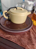 月壺茗清 宜興紫砂壺原礦本山綠泥名家純手工中式茶具泡茶壺小容量漢瓦壺 漢瓦 曬單實(shí)拍圖