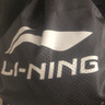李寧（LI-NING）籃球包雙肩抽繩束口運動(dòng)鞋防塵包游泳大容量籃球包籃球鞋包 黑色運動(dòng)球袋 曬單實(shí)拍圖