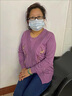 恰凡（QIAFAN）中年媽媽秋裝新款上衣兩件套女早春中老年女裝針織開(kāi)衫洋氣外套裝 玫紅色 M(建議90-100斤) 曬單實(shí)拍圖