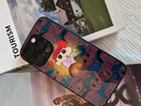 素洛發(fā)光卡通小新妮妮情侶手機殼適用蘋(píng)果15promax抗指紋時(shí)尚動(dòng)漫IP13pro新款I(lǐng)phone14玻璃防爆保護殼 【發(fā)光小新A&黑色】金屬漆玻璃 IPhone 15pro 曬單實(shí)拍圖