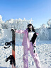 ISEE MIGGA【滿(mǎn)鉆系列】單板滑雪服女款3L寬松雪服套裝男裝備防水防風(fēng)雪服 粉色滿(mǎn)鉆-套裝 M 曬單實(shí)拍圖