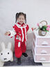 迪士尼漢服女童拜年服中國風(fēng)兒童冬裝加厚嬰兒唐裝套裝冬季寶寶兔年衣服 紅色【拜年服】兩件套 加絨 100 【建議身高90cm左右】 曬單實(shí)拍圖