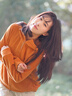 LAFUMA樂(lè )飛葉抓絨衣女 戶(hù)外秋冬Polartec修身連帽美拉德外套 LFJA4CR61 焦糖棕LW 170/88A（40） 曬單實(shí)拍圖