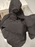 雪中飛短款羽絨服女冬季新款時(shí)尚品牌設計休閑小個(gè)子冬季加厚保暖外 黑色 M 曬單實(shí)拍圖