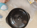 NUOLIKES白色陶瓷砂鍋電磁爐明火沙鍋米線麻辣燙燃?xì)饽透邷匦∩冲?1.8升21*9cm電磁爐 2-3人使用 曬單實拍圖