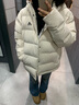 阿迪達(dá)斯 （adidas）女運(yùn)動(dòng)服時(shí)尚休閑舒適透氣連帽防風(fēng)保暖羽絨服H14171 L 曬單實(shí)拍圖