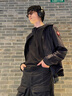 加拿大鵝（Canada Goose）Killarney男士夾克戶外休閑上衣大鵝外套 2446M 61 黑色 M 曬單實(shí)拍圖