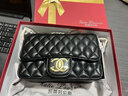 凱蒂勞倫斯品牌專柜包包女包菱格女士包斜挎單肩包情人節(jié)送老婆女友生日禮物 黑色 精美禮盒裝 小包 曬單實拍圖