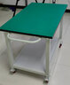 鑫福優(yōu)品 防靜電工作臺(tái)手推車可移動(dòng)雙層帶輪周轉(zhuǎn)操作臺(tái)流水線車間移動(dòng)臺(tái) 100*60*75無(wú)抽屜 曬單實(shí)拍圖
